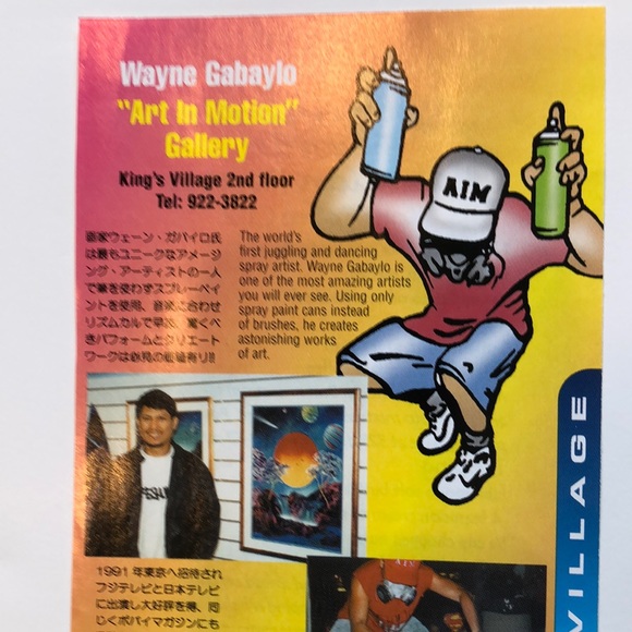 HAWAII 2004 - WAYNE GABAYLO -ALOHA PAINTING! - Picture 7 of 10